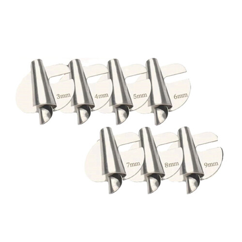 Symaskines sømfod 3–9 mm 7 størrelser
