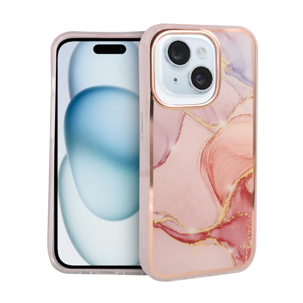Iphone 15 Pro Case Marble Shockproof Slim Tpu 393040391857