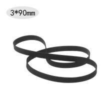 OOKWE draaitafelriem, rubberen platte aandrijfriem 45-120mm 3mm