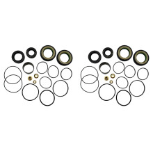 2X Power Steering Gear Gasket Rack&Pinion Kit 04445-35190 for  Land  Prado 120 4Runner  GX470 05-09