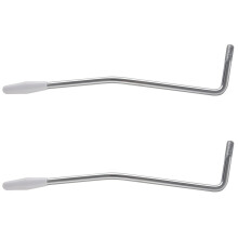 Electric Guitar Tremolo Arm Silver 5.0mm 2-Pack