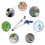 Shaperme long reach grabber litter picker 32 inch 4