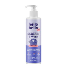 Shampoo e Lavaggio Baby Premium Hello Bello, Profumo di Lavanda Delicata, 10oz