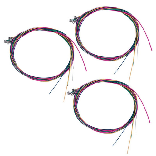 Acoustic Steel Strings Replacement Set 6 pcs