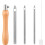 Punch Needle Kit with Metal Needles 2.5/3.5/5mm 5 Pcs 1