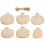 Wooden Pumpkin Cutouts Unfinished 30 pcs 1