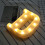 Hengsof LED Light-Up Letters A-M, Giant Marquee Sign for 1
