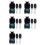 5X 433MHz Wireless Remote Control  RF Relay 12V Remote Control  for Garage Door Motor Light Control 1