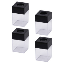 Black Binder Clips Metal 4 Pcs