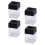 Black Binder Clips Metal 4 Pcs 1