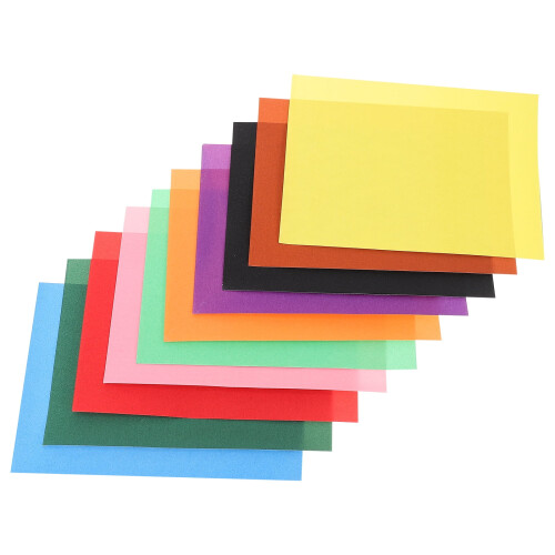 Farbiges Bastelpapier, 20 Blatt