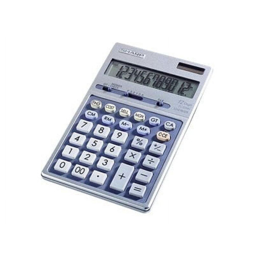 Sharp EL-339HB calculator compatible 12-digit desktop 1