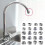 Faucet Adapter Kit Brass Male/Female M27 to M22 7