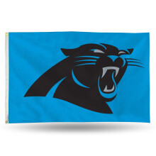 Rico Industries NFL Fotboll Carolina Panthers Standard 3' x 5' Bannerflagga