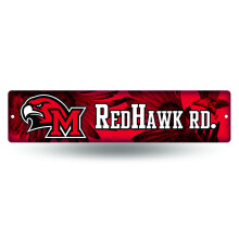 Rico Industries NCAA Miami Redhawks 16-Zoll Kunststoff Straßenschild Dcor