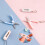 Mini folding scissors Morandi color 1 piece 3