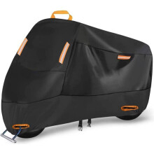 Waterdichte motorhoes - Universeel - 210D Oxford-stof - 230 x 95 x 125 cm - 4 reflecterende strepen