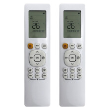 2X RG10B(D)/BGEF Replace Remote for Midea Air Conditioner RG10B(D1)/BGEFU1 RG10B1(D)/BGEF RG10B2(D)/BGCEF RG10B10(D)