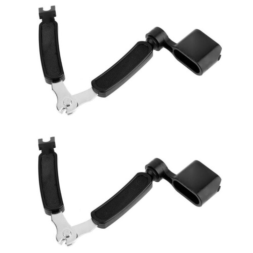 Gitarrsträngupprullare med stiftavdragare och avbitare, 2-pack