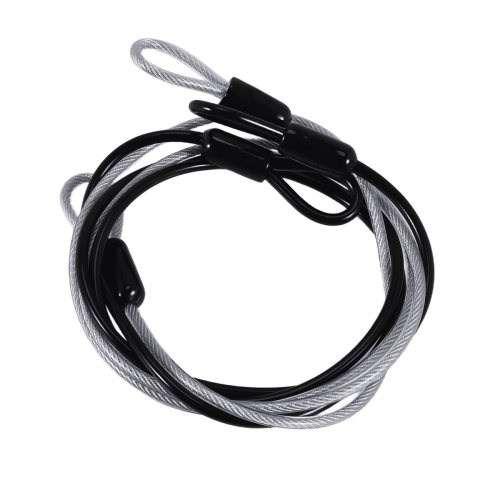 Security Cable Lock Braided Steel 100 cm