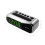 SHARP digital dual alarm clock silver green LED display 5