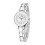 Mojoyce women's quartz watch with steel strap and silver 1