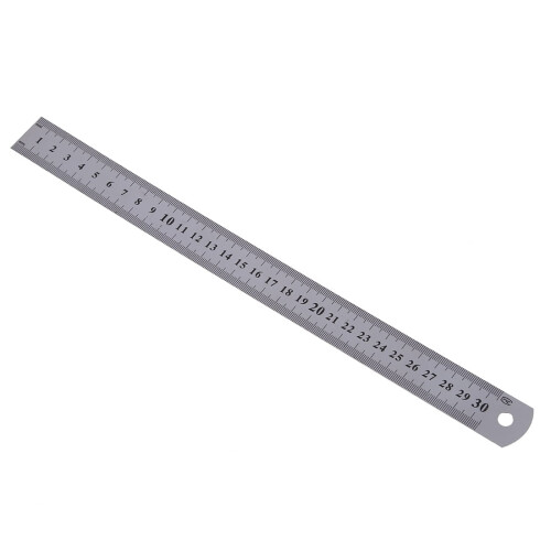 Stainless Steel Ruler Metric 30 cm