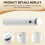2 Ensemble de Scelleuse Sous Vide Compacte pour Aliments, Puissante Machine de Scelleuse Sous Vide Portative, Économiseur de Repas, Scelleuse 10