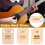 Guitar Neck Shims Solid Maple Bolt-on 0.25mm 5pcs 1 2
