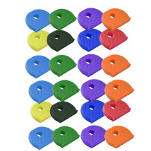 PVC Key Caps for Home and Car Keys 32 pcs 8 colors