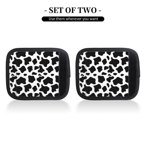 Cow Print Luggage Handle Wraps 2 pcs 2