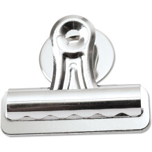 Magnetische clips van staal, 1/2 inch (1,27 cm) breed, 2 1/4 inch (5,7 cm) lang, 2 stuks