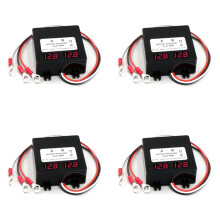 4X HC01 Batteriutjämnare Blysyrabatterier HA01 Spänningsbalanserare Blysyrabatteriladdare i Serie 2S