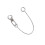 OOKWE punk-style lip chain nose chain set 1