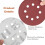 SHAOSZC Sanding Discs 8-Hole Hook and Loop 60-Pack 3
