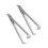 Fish Bone Tweezers Set Garlic Peeler 2 pcs 4