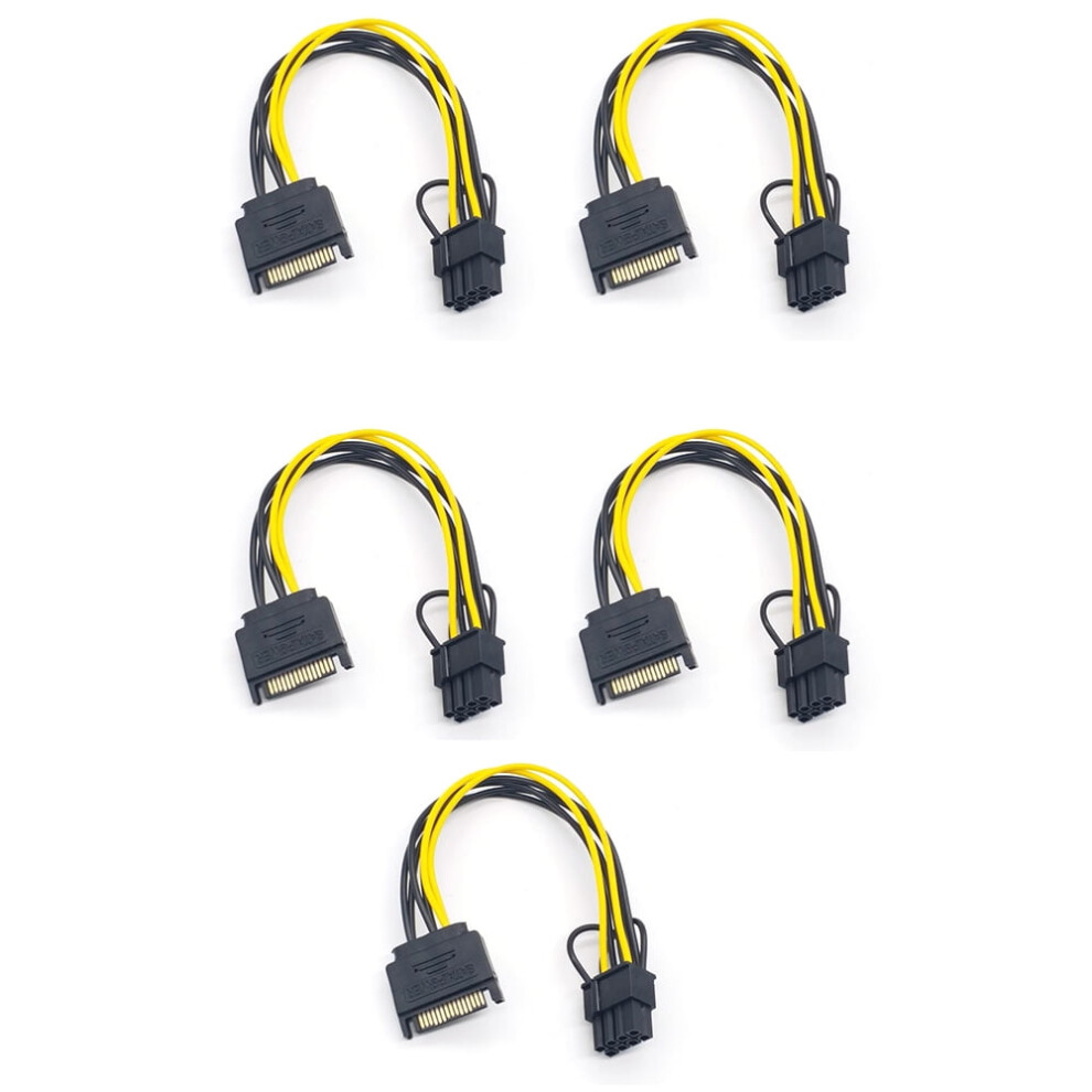Sata To Pcie Power Cable 15Pin To 8Pin 20Cm 18Awg 393040402171