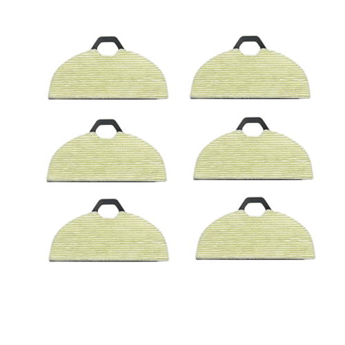 Shark RV2002WD replacement microfiber mop pads 6-pack
