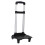 Mornei Foldable Aluminum Alloy Trolley Backpack Black 1