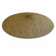 Set de 6 șervețele de masă Lssam, cu model oval, antiderapante