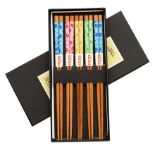 Japanse katten eetstokjes set, antislip, herbruikbaar, 5 paar
