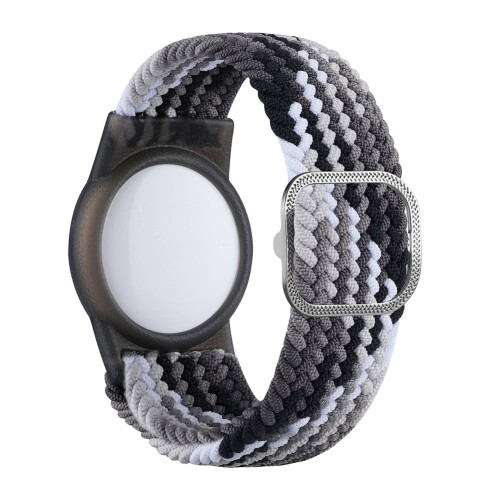 Apple AirTag TPU Protective Wristband Case Black