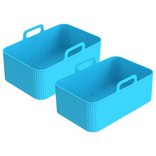 Silicone Air Fryer Tray for Ninja Foodi 2 pcs