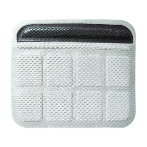 Football Chin Pad Protective Light Gray 1 Piece