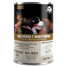 PET REPUBLIC Adult Medium & Large Liver with vegetables - wet dog food - 1250g