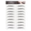 Waterproof Eyebrow Tattoo Stickers Black 05 1