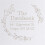 Round Custom Monogram Embosser 1.65 inch 1