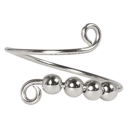 Miyuadkai knitting loop ring adjustable for DIY crafts