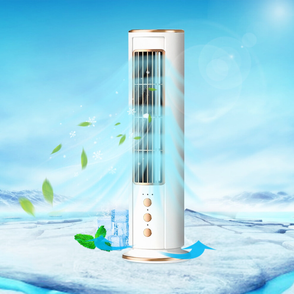 Tower Fan With Remote And 3-Speed Oscillation 9306268736134