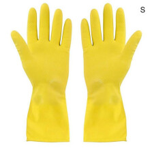 Reusable Kitchen Cleaning Gloves Long Sleeve Thick Latex 3